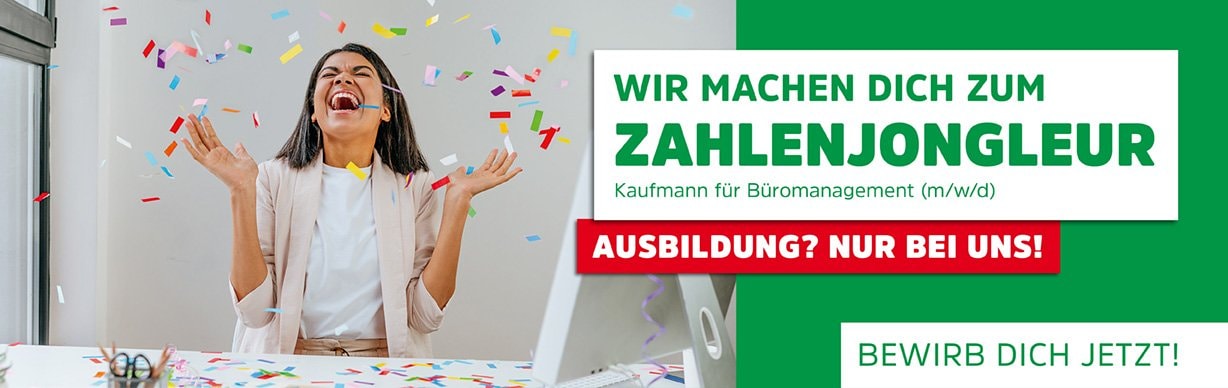 Ausbildungsangebot Büromanagement